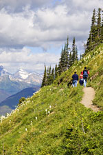 Hiking the Highline Trail